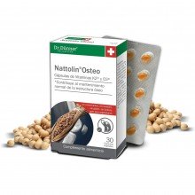 Nattolin Osteo Sin Gluten | Dr.Dunner|30cápsulas|salud de la estructura ósea