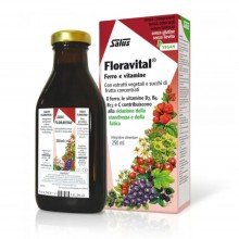 Floravital Rico en Hierro Sin Gluten Vegan  | Salus Floradix| 250 ml| Para estados de fatiga y cansancio