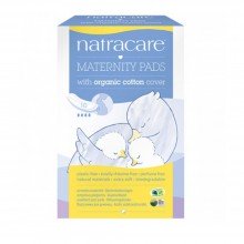 Compresas Post-Parto | Natracare|10 Uni. 100% Bio algodón Eco. | Gran Calidad - Cuidado e Higiene Femenina