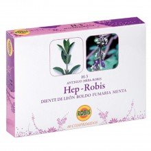 Hep Robis H3 |Robis| 60cáp De 350mg|estimulante de la digestión - favorece la secreción biliar