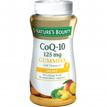 CoQ-10 125 mg Gummies| Nature's Bounty|60 Gominolas| Refuerzo del sistema inmunitario y antioxidante