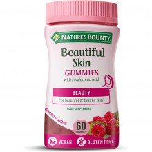 Beautiful Skin Gummies con Ácido Hialurónico| Nature's Bounty|60 Gominolas|