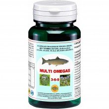 Multi Omegas 3-6-9 |Robis | 60 cáp De 1335 mg|prevención de la arteriosclerosis y otras dolencias coronarias