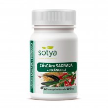 Cascara sagrada + frangula | Sotya |60 comp 500mg | Laxante- Sistema Nervioso y Digestivo