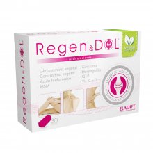 RegenDol Vegan - Regen&Dol Vegano | 1 Mes. 30 comp. 689 mg | Eladiet | Regenera y Alivia el Dolor de Articulaciones y Huesos