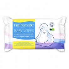 Toallitas Bebé Eco |Natracare | 26 Uni| 100% algodón eco| Limpian delicadamente la piel del bebé