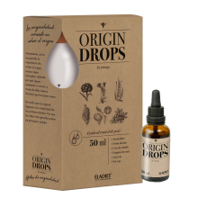 Origin Drops + Botella| Eladiet|50ml|Propiedades depurativas y quemagrasas