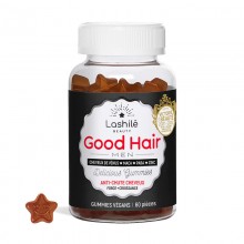Good Hair Men |Lashilé |60 Gummies| solución para luchar contra la caída del cabello y la alopecia masculina