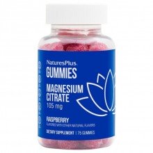 Gummies Citrato Magnesio|Nature's Plus |75 gominolas|favorece la relajación nerviosa y muscular
