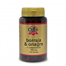 Borraja & onagra 500 mg|Obire|110 perlas|ayuda a sobrellevar los síntomas pre-menstruales