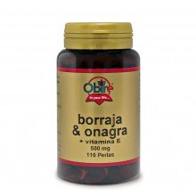 Borraja & onagra 500 mg|Obire|110 perlas|ayuda a sobrellevar los síntomas pre-menstruales