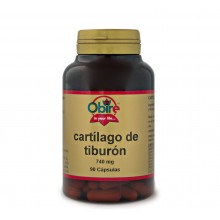 Cartilago de tiburon 740 mg|Obire|90 cápsulas|mejora de las articulaciones