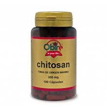 Chitosan 300 mg|Obire|100 cápsulas| Aumenta la lipólisis y la sensación de saciedad