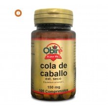 Cola de caballo 150 mg (ext seco)|Obire|100 comprimidos| facilita la eliminación de líquidos