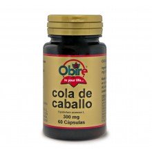 Cola de caballo 300 mg|Obire|60 cápsulas| facilita la eliminación de líquidos