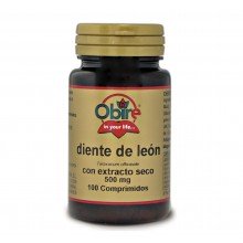 Diente de león 500 mg (ext seco)|Obire|100 comprimidos|Regenera y protege el hígado