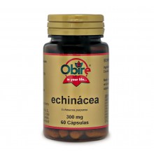 Echinacea 300 mg|Obire|60 cápsulas|considerada como un antibiótico natural