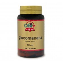 Glucomanana - Glucomanano | Obire |100 Cáps. 500 mg | Saciante para Perder Peso