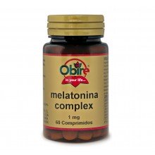 Melatonina 1 mg (complex)|Obire| 60 comprimidos|Mejora la calidad del sueño y el descanso