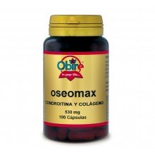 Oseomax® 530 mg|Obire|100 cápsulas|Condroitina y colágeno|buen estado huesos- cartílagos-articulaciones y piel