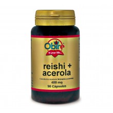 Reishi & acerola 400 mg|Obire|90 cápsulas| evita la sintomatología alérgica