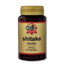 Shitake 350 mg|Obire|90 cápsulas|Previene enfermedades coronarias