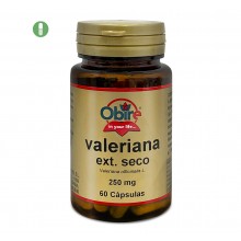 Valeriana 250 mg|Obire|60 capsulas|alivia los estados de tensión y consigue un sueño de calidad