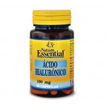 Acido hialuronico 100 mg|Nature Essential|60 cápsulas|Piel más tersa y radiante