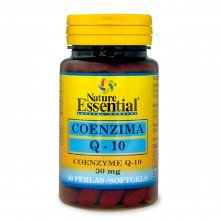 Co-enzyma Q-10 (30 mg)|Nature Essential|30 Perlas| Q-10 tiene la propiedad de proteger el corazón