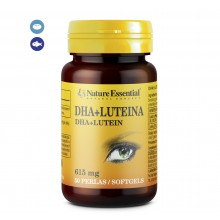 Dha + luteina 615 mg|Nature Essential|50 perlas|mejora la agudeza visual y el confort del ojo