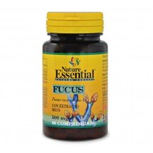 Fucus 500 mg|Nature Essential|60 comprimidos|coadyuvante de dietas - produce sensación de saciedad