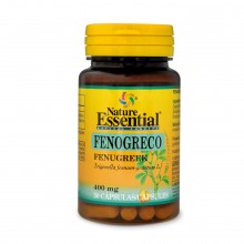 Fenogreco 400 mg|Nature Essential|50 cápsulas|Favorece la recuperación del apetito provocado por trastornos metabólicos