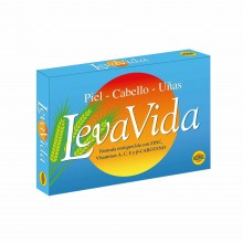 Levavida plus| Robis | 60 cáp De 500mg | nutricionales diarias para la piel-vista-cabello y uñas