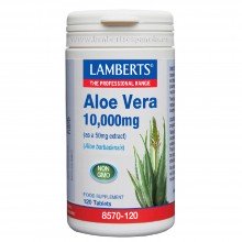 Aloe Vera | Lamberts |120 Comp. 10.000mg |sistema digestivo y depurar el organismo
