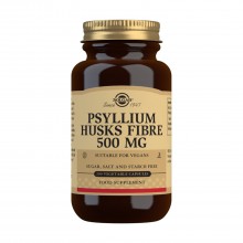 Psillium Huls Fibre 500 mg| Solgar  | 200 Cáps vegetales |Laxante Potente en Fibra