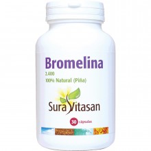 Bromelina 2400| Sura Vitasan |30 Cáps|favorece este proceso digestivo y disminuyendo el apetito