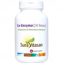 Co-Enzima Q10 Retard|  Sura Vitasan  | 60Cáps |  Antioxidante que lucha contra los radicales libres.