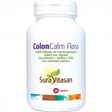 Colom Calm Flora |  Sura Vitasan  | 30Cáps |Contribuye a mantener una buena flora intestinal