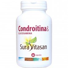 Condroitina & Glucosamina | Sura Vitasan  | 60Cáps| Frena el deterioro articular como consecuencia de la edad