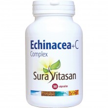 Echinacea + C Complex|  Sura Vitasan  | 50 caps| sistema inmunitario y disminución del cansancio y la fatiga