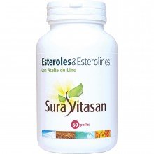 Esteroles & Esterolines| Sura Vitasan | 60 Perlas| Reduce los niveles de colesterol en la sangre.