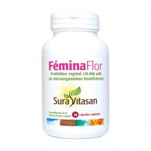 Fémina Flor Oral| Sura Vitasan | 30 Caps|Combatir infecciones-hongos y mantiene la higiene femenina