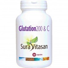 Glutation 200 & | Sura Vitasan | 30 Caps| Regenerador y protector celular