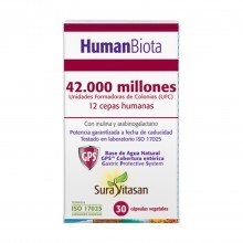Human Biota| Sura Vitasan |30Caps|Óptima protección frente a las secreciones ácidas del estómago