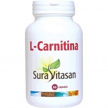 L-Carnitina| Sura Vitasan |60 Caps| Dietas de adelgazamiento y rendimiento deportivo