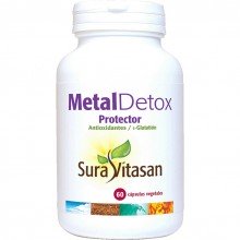 Metal Detox Protector| Sura Vitasan |60Caps| Protección de las células frente al daño oxidativo