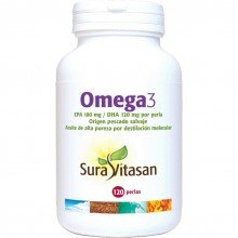 Omega 3| Sura Vitasan |120Perlas|  contribuyen al funcionamiento normal del corazón