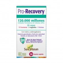 Pro-Recovery | Sura Vitasan |30Caps| Rápida recuperación de la flora intestinal