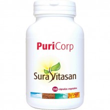 Puri-Corp| Sura Vitasan |210 Cáps| Indicado para regular el tránsito intestinal y desintoxicar el organismo.