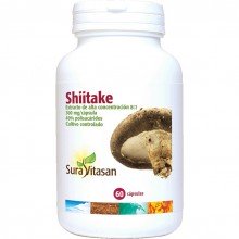 Shiitake | Sura Vitasan |60Caps.| Elimina las grasas y el colesterol en el intestino